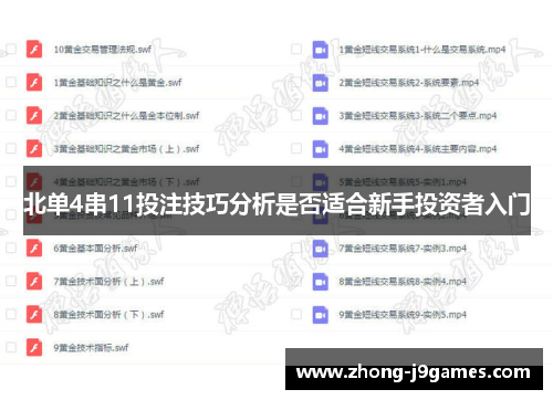 北单4串11投注技巧分析是否适合新手投资者入门