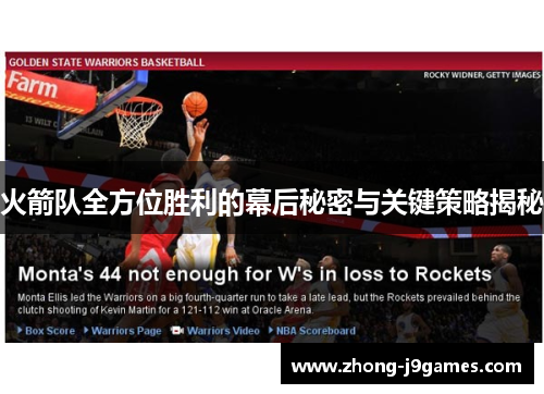火箭队全方位胜利的幕后秘密与关键策略揭秘 火箭队全方位胜利的幕后秘密与关键策略揭秘